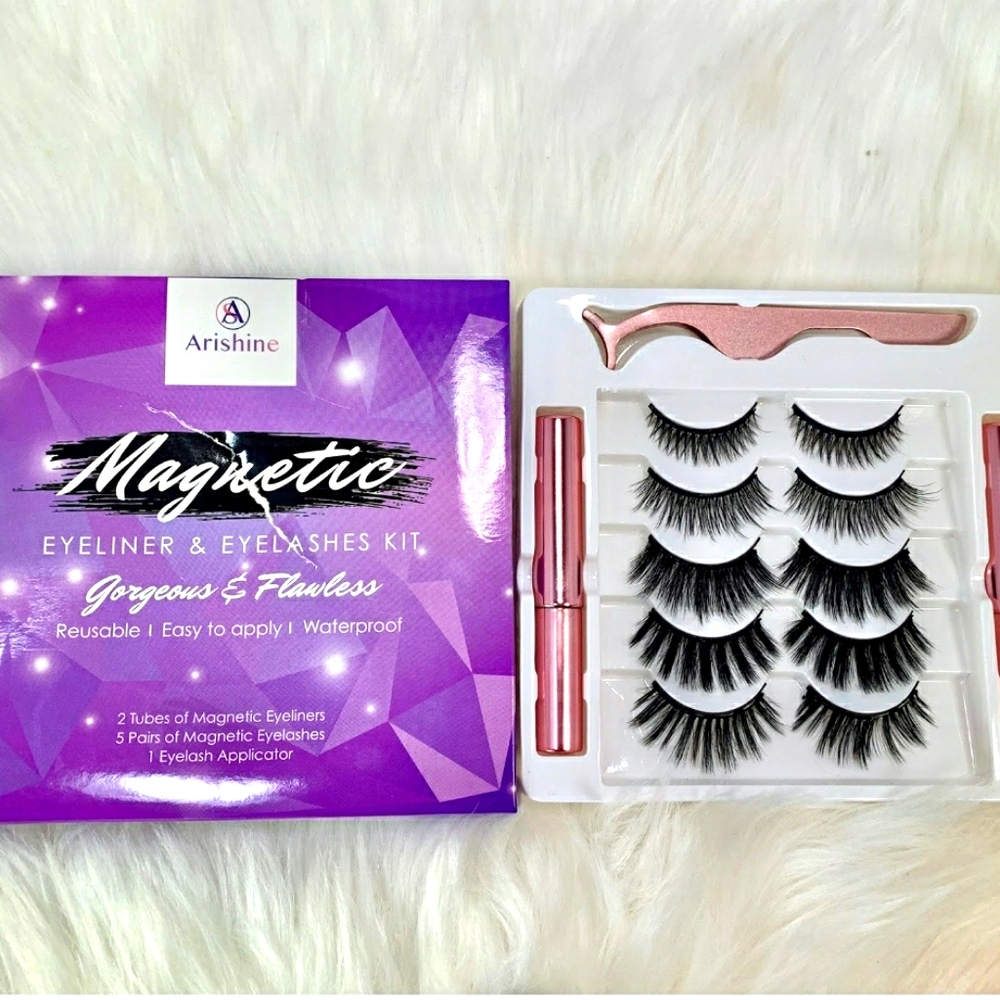 Magnetic Eyelashes & Eyeliner Kit